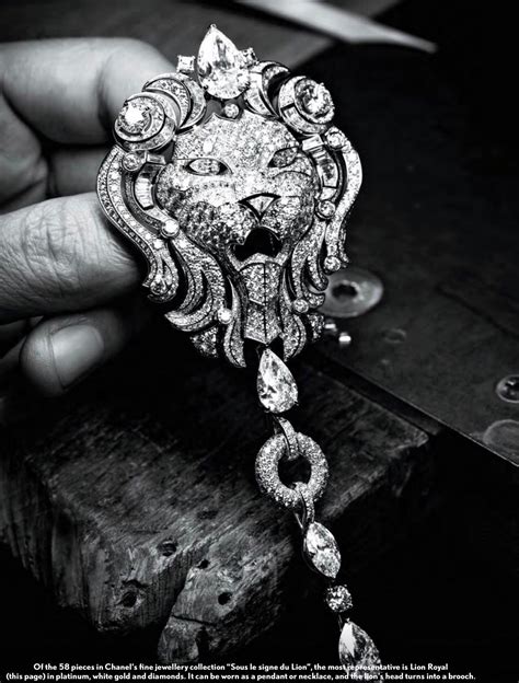 chanel earrings lion|gabrielle chanel jewelry.